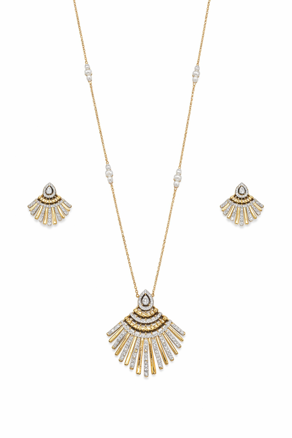 Diamond Necklace Set