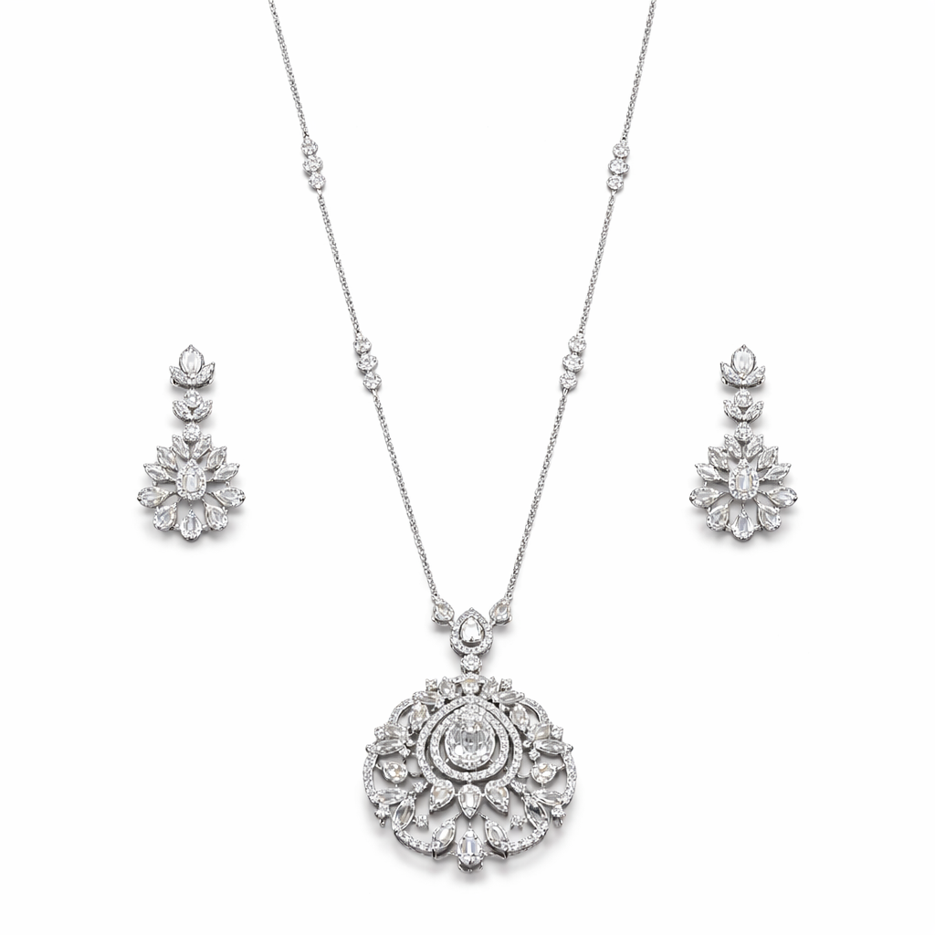 Diamond Necklace Set
