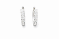 Diamond Hoop Earrings